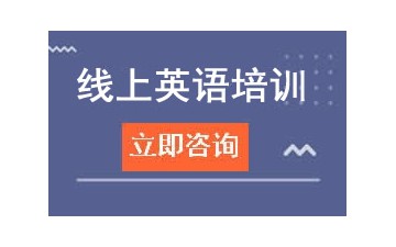 上海浦东新区英语网课培训班
