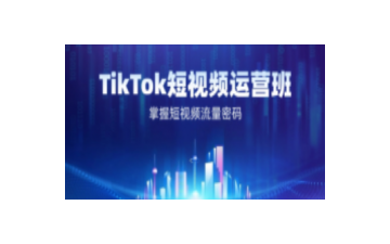 深圳龙岗区TikTok短视频运营培训班多少钱