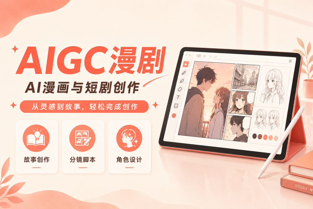 南京秦淮区AIGC漫剧培训班